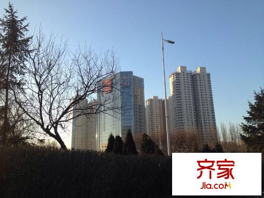 瑞寶國際花苑東側(cè)遠(yuǎn)景（2015-12-11）