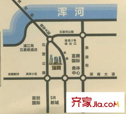 瑞寶國際花苑區(qū)位圖