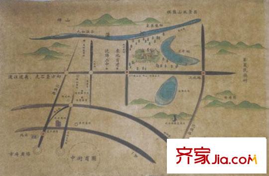 原香墅區(qū)位圖
