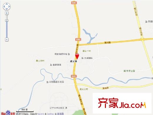太湖國際花園電子地圖
