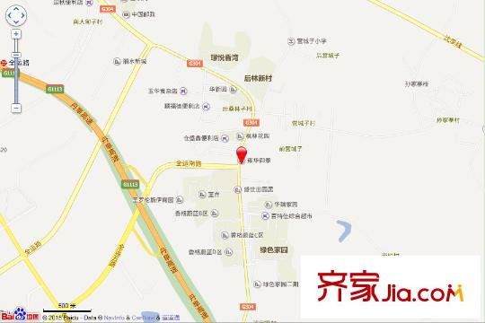 雍華御景電子地圖