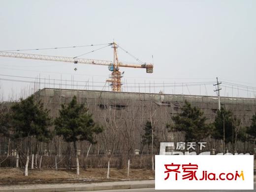 亞泰城盛京醫(yī)院工程進度實景圖2012-3-9