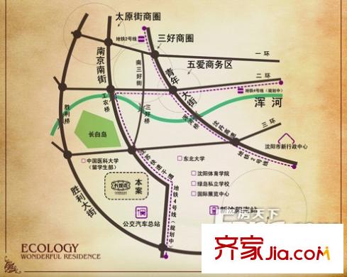 長堤灣區(qū)位圖