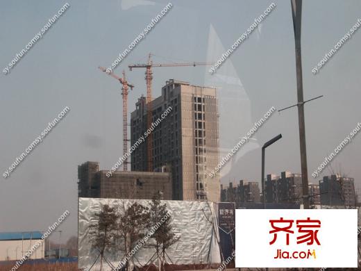 水晶藍(lán)灣工地遠(yuǎn)景（2014-5-9）