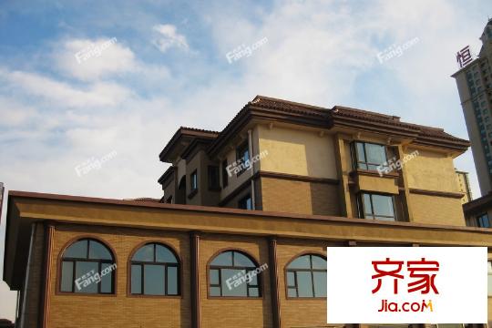 渾河國際城沿街實景（2014-12-4）