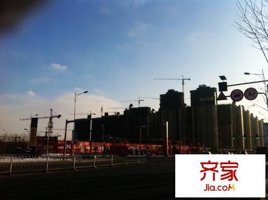 渾河國際城工程進度2012.12