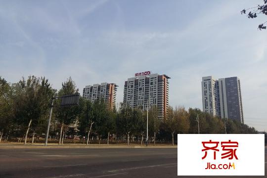 陽(yáng)光100果嶺公館小區(qū)遠(yuǎn)景（2015-9-28）
