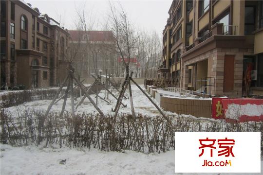 美麟閣園區(qū)雪景(2015-12-1)