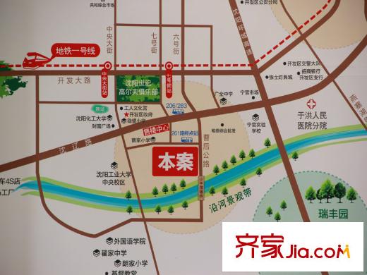 景城時(shí)代交通圖