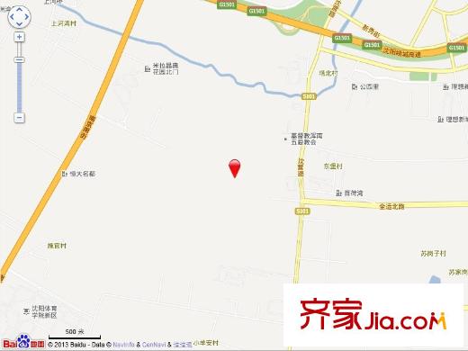 富城銘邸電子地圖