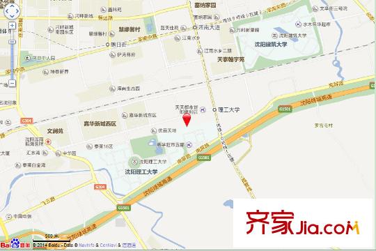 城建南郡電子地圖
