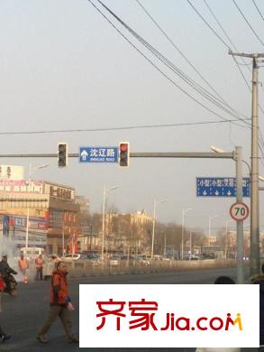 連泰美域周邊路標牌
