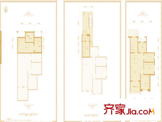 依云溫泉小鎮(zhèn)H戶型 2室2廳1衛(wèi)