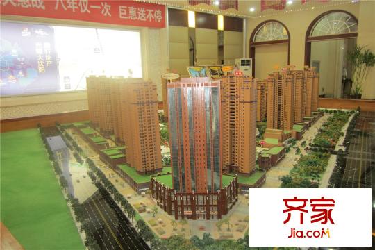 唐軒城市廣場沙盤(2015-12-1)
