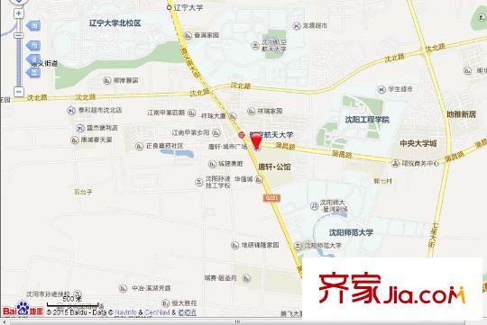 唐軒城市廣場電子地圖