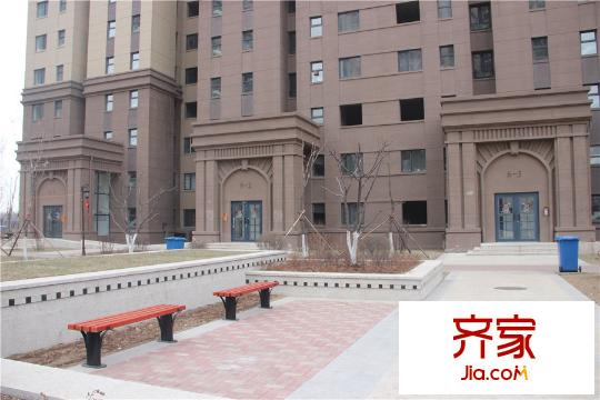 格林喜鵲花園園區(qū)一角（2015-12-29）
