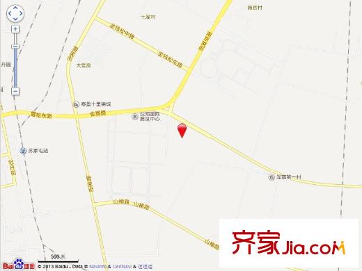 格林喜鵲花園電子地圖