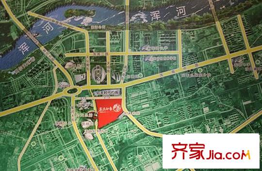 名流印象區(qū)位圖
