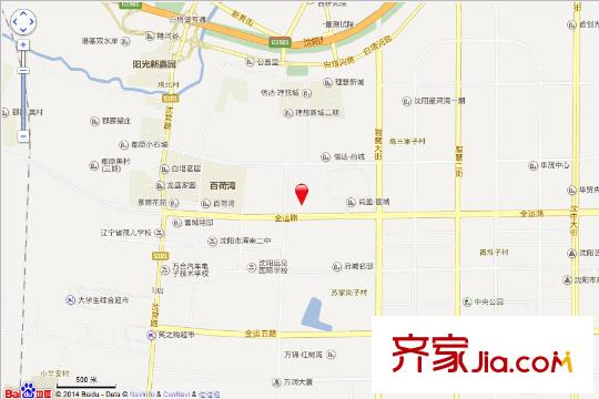 泰萊楓尚電子地圖