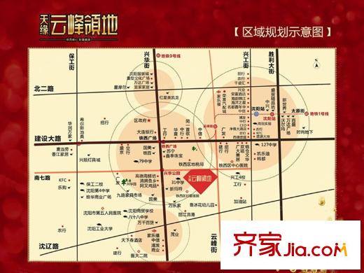 天緣云峰領(lǐng)地交通圖