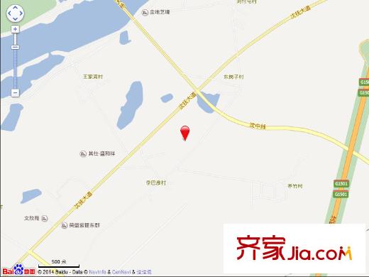 沈陽溫馨港灣電子地圖