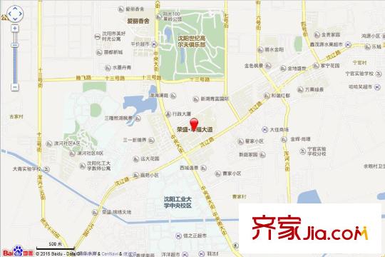 榮盛幸福大道電子地圖