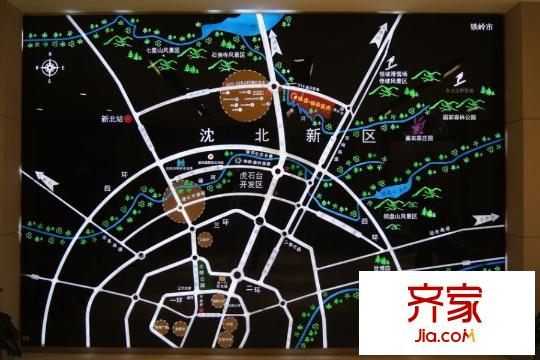 城建?錦泉藍灣售樓處區(qū)位(2014-12-15)