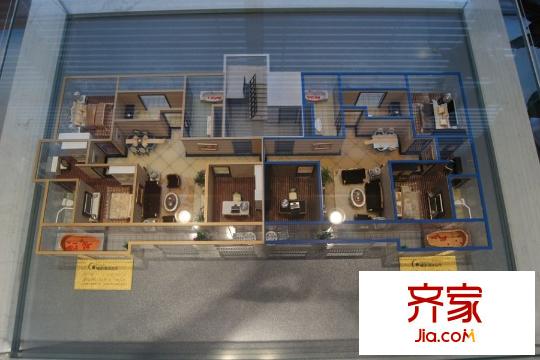 城建?錦泉藍灣售樓處戶型模型(2014-12-15)