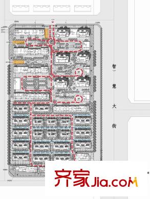 綠地?海域香庭交通圖