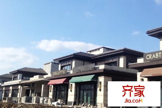 綠地?海域香庭沿街實景（2015-3-18）