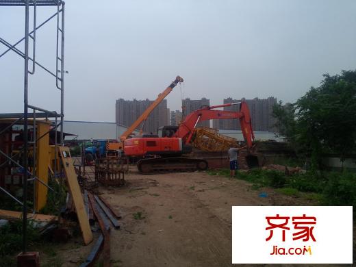 巴黎夢夏施工現場實景（2013-7-15）