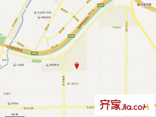 金地藝境電子地圖