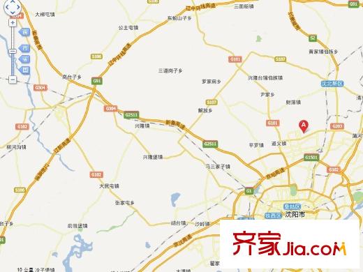 龍湖?源著交通圖