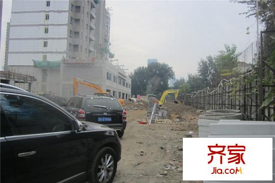 萬科柏翠園工地內(nèi)部(2015-10-22)