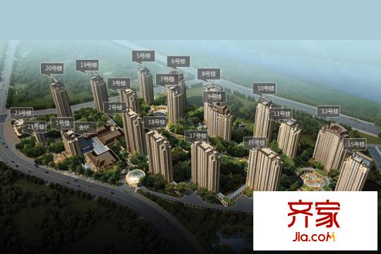 萬科柏翠園沙盤圖（2015-11-27）