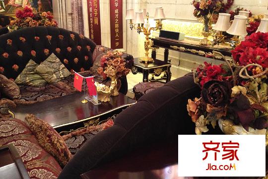 沈陽萬達公館售樓處洽談區(qū)（2015-12-11）