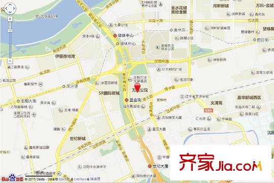 沈陽萬達(dá)公館電子地圖