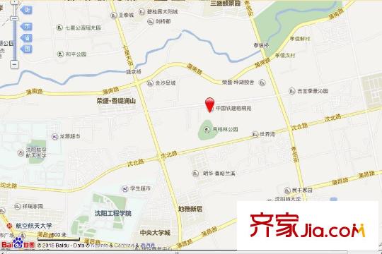 中國(guó)鐵建梧桐苑電子地圖