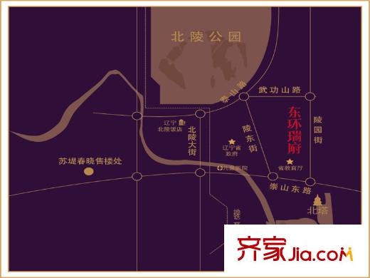 東環(huán)?瑞府區(qū)位圖