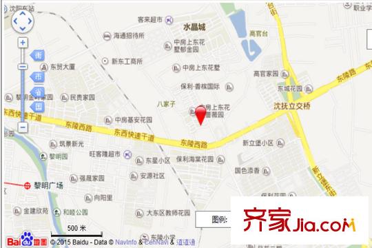 中房上東花墅電子地圖