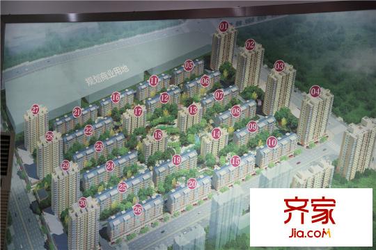 中房上東花墅沙盤圖（2015-9-18）