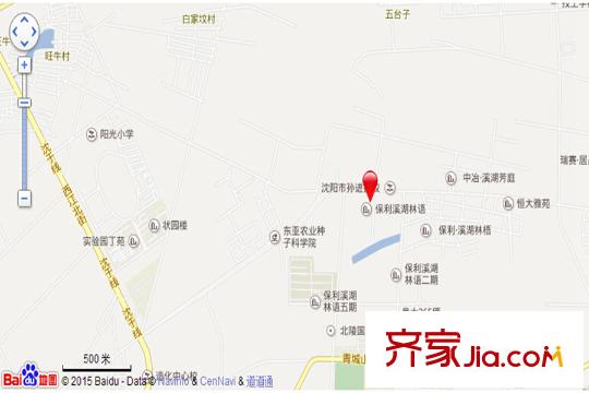 保利溪湖林語電子地圖