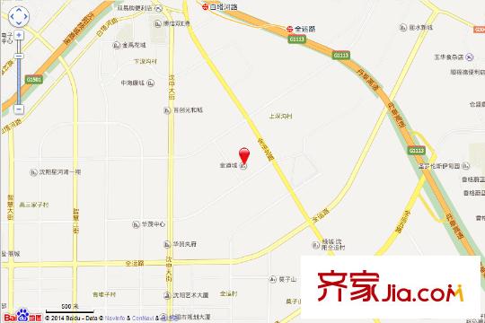 金道城電子地圖