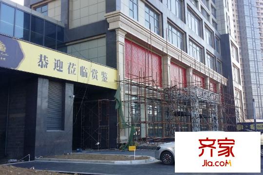 浦江?波士灣壹平方米施工現(xiàn)場(chǎng)（2014-11-14）