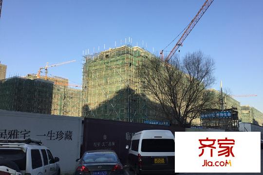 紅星?法蘭香頌工程進(jìn)度近景（2015-12-18）
