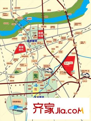 融城7英里區(qū)位圖