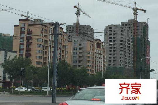格林陽光城沿街實景（2015-9-10）