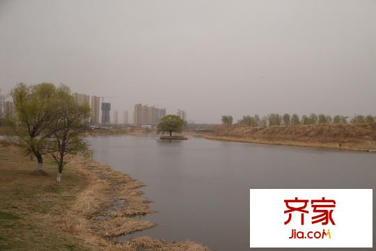 榮盛香緹瀾山二期周邊河景（2015-04-23）