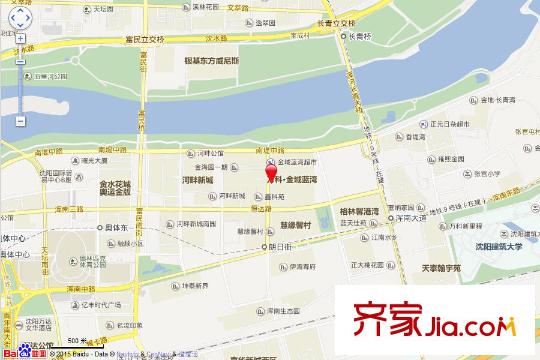 萬科金域藍(lán)灣電子地圖