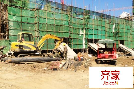 沈陽旭輝御府施工現(xiàn)場(chǎng)（2015-9-15）